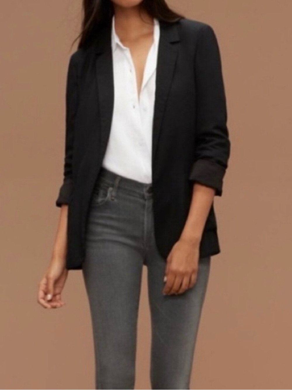 Aritzia Kent Open-Front Blazer